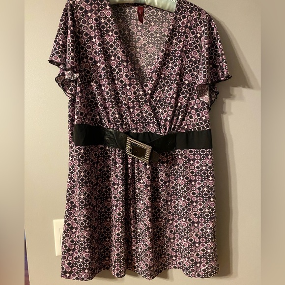 Gitano geometrics V Neck Women’s size 18-20 made in the USA - Picture 1 of 16